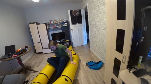 Пакрафт Black Pike 5.0 Tpu, распаковка и первый взгляд.