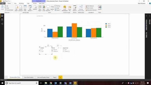 R-Plotly Custom Visualizations in Power BI Pt 2 смотреть онлайн