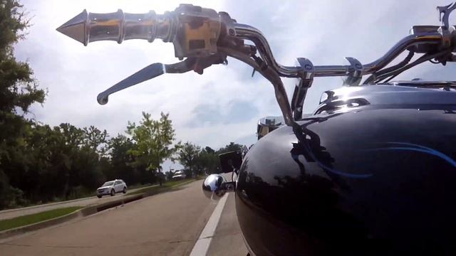 Riding my 1800 VTX F3 on july 4th 2020 смотреть онлайн