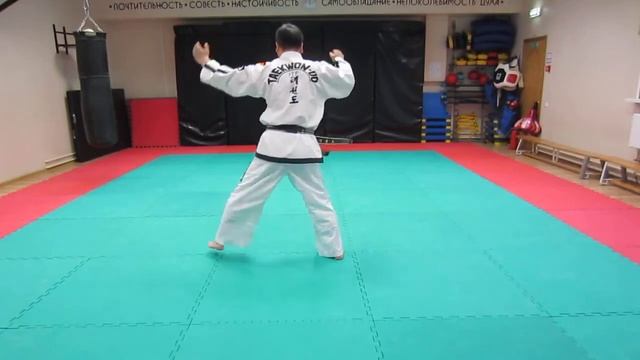 23. 5-й Дан. Се-Чжонг Туль / Se-Jong Tul (Pattern) - Taekwon-Do ITF. Master Ri Yong Il (DPRK). смотреть онлайн