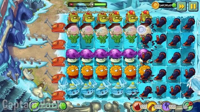 The Chicken & Weasel Tournament Level 1 - Plants Vs Zombies 2 Epic Tournament