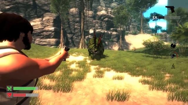 APOCALYPTIC JURASSIC WORLD! - Dinosis 2 Survival Gameplay смотреть онлайн