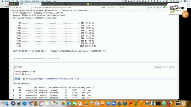 Berlin Buzzwords 2019: Eric Pugh – Apache Zeppelin #bbuzz смотреть онлайн