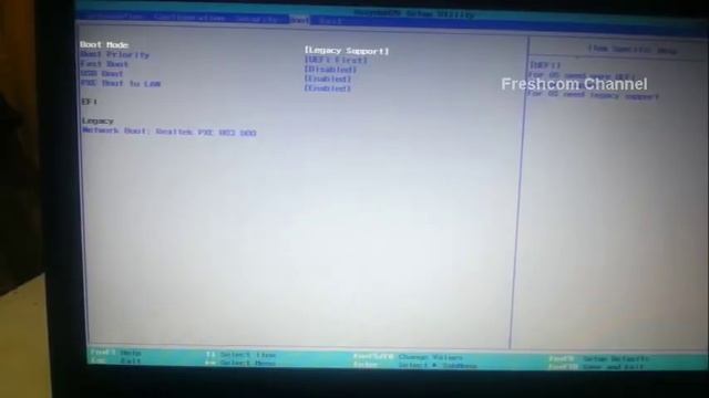 No bootable device --Insert boot disk and press any key || No Booting Windows, Laptop Lenovo Ideapa смотреть онлайн