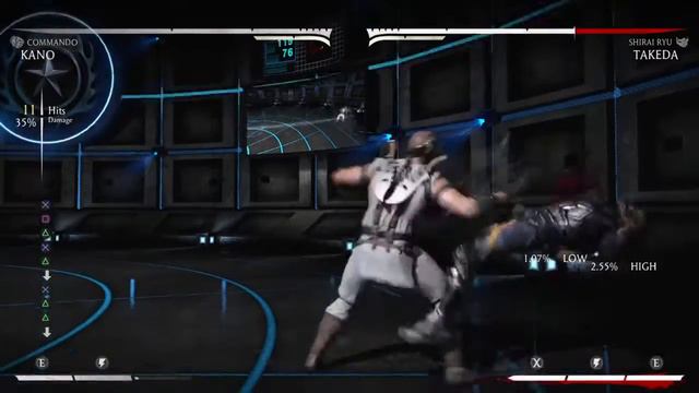 Mortal Kombat X CM Kano 47% 1 Meter corner Combo S2 Starter (Easier Version) смотреть онлайн