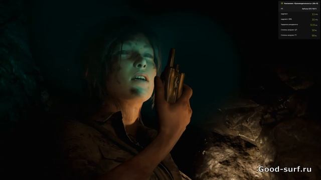 Тестирование видеокарты GeForce GTX 750 Ti в игре Shadow of the Tomb Raider в FullHD смотреть онлайн