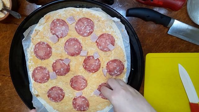 Ленивая пицца: самый простой рецепт вкусной пиццы! смотреть онлайн