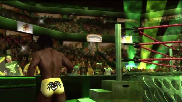 SmackDown Vs. Raw 2010 - Kofi Kingston Entrance HD смотреть онлайн
