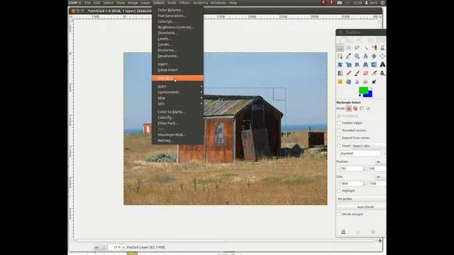 How to replace a color or a color range in gimp смотреть онлайн