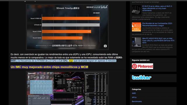 El AMD Ryzen 7 8700G con overclock ya es más rápido en gaming que la GTX 1650 смотреть онлайн