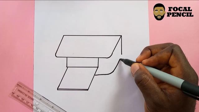 How To Draw A Computer Printer / step by step смотреть онлайн