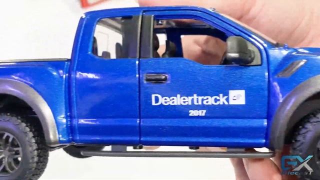 1/24 Maisto Ford F-150 Raptor Dealertrack 2017 Edition (Blue) смотреть онлайн