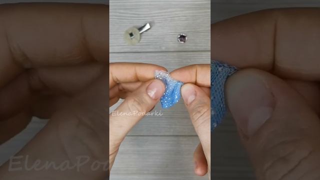 Цветок из цветного фатина #Shorts #diy #фатин #цветок #канзаши @ElenaPodarki смотреть онлайн
