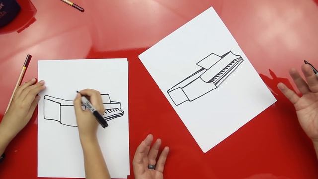 How To Draw A Grand Piano смотреть онлайн