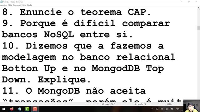 NoSQL090 Enuncie o teorema CAP смотреть онлайн