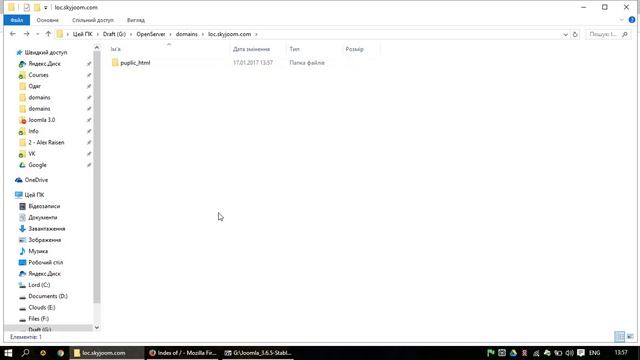 Установка локального сервера для Joomla и самой Joomla v 3.6 + смотреть онлайн