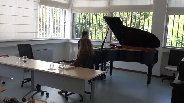 Conferencia impartida por Iván Martín, pianista: "Beethoven visto desde el piano". смотреть онлайн