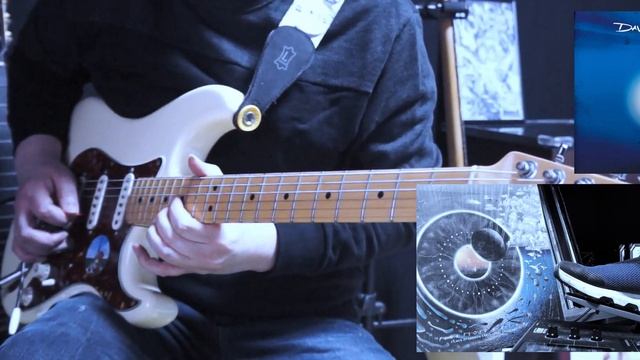 David Gilmour - The Blue [with Whammy Pedal] guitar cover by chamchican смотреть онлайн