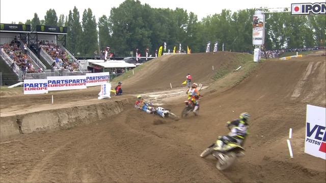 Samuele Bernardini crash MXGP of Lombardia 2015 смотреть онлайн