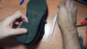 Ремонт подошвы своими руками