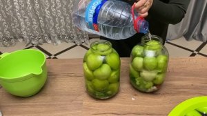 Как приготовить солёные зелёные помидоры на зиму/ Готовлю по рецепту моей свекрови.