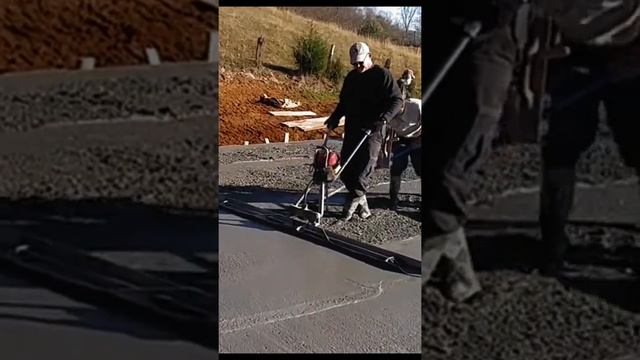 выравнивание бетона