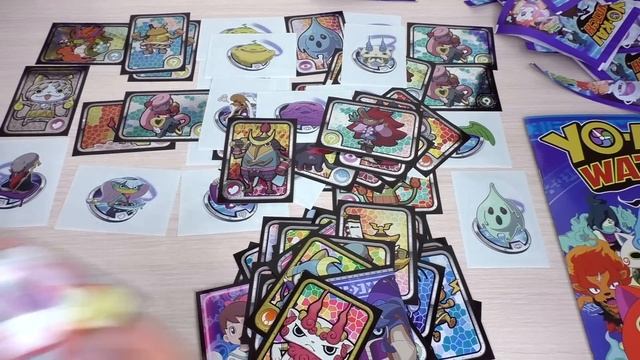 YO-KAI WATCH / Время Йо-Кай. Распаковка 50 пакетиков с наклейками смотреть онлайн