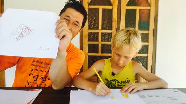 ЧЕЛЛЕНДЖ КТО ХУЖЕ НАРИСУЕТ ТОТ ЭТО СЪЕСТ! Папа VS Саша Кудавик смотреть онлайн