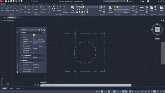 [EP 13] AutoCAD 2023 Course Color Linetype Lineweight | Drawing Properties смотреть онлайн
