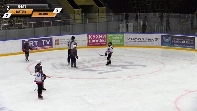 Игра #10. ХК "Ваятель" (г. Москва) - ХК "Атаман" (г. Новочеркасск) смотреть онлайн