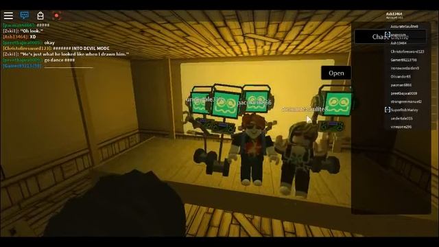 Roblox Bendy And The Ink Machine ROLEPLAY |Fandroid squad +Crazy Fandroid music! смотреть онлайн