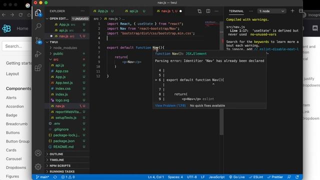 Create a Bootstrap navbar in ReactJS | Bootstrap navbar смотреть онлайн