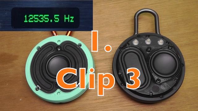 JBL Clip 3 Frequency Response Test versus Clip 2 смотреть онлайн