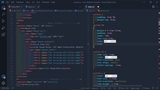 RESPONSIVE WEBSITE DESIGN USING HTML|CSS|JAVASCRIPT|PIZZA WEBSITE TEMPLATE|FOOD WEBSITE DESIGN. смотреть онлайн