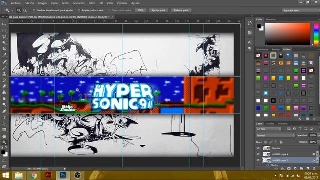 Speed Art || Banner para HyperSonic9 7 || HAGO BANNERS GRATIS || смотреть онлайн