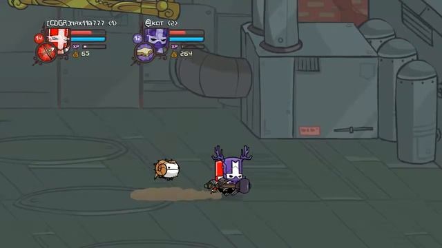 Castle Crashers - Прохождение Часть 3 (PC) смотреть онлайн