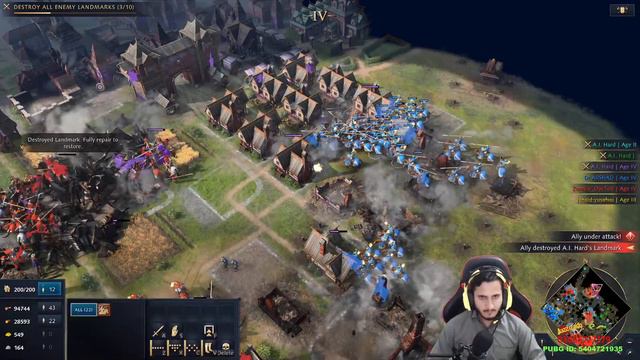 Age of Empires 4 Live Multiplayer Online | Pakistan - Dr Arshad Gaming смотреть онлайн