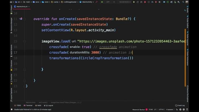 Best Image Loading Library in Android Using Kotlin | Android Animation смотреть онлайн