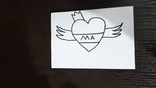 как нарисовать открытку на 8 марта!? смотреть онлайн