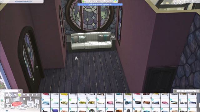 LUNAR WITCH TINY HOUSE \\ The Sims 4 Speed Build смотреть онлайн