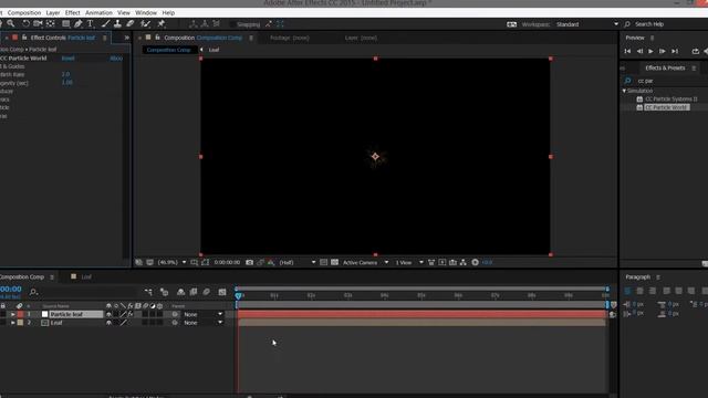 After Effects Tutorial | Particles Leaf - Building A Fall Scene ( No Third Party Plugin) смотреть онлайн