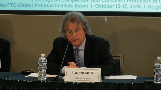 FTC Hearing: Multi-Sided Platforms in Action - October 15, 2018 - Session 3 смотреть онлайн