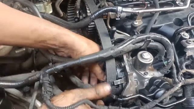 Skoda Fabia turbo chain and teminel .olsil.timing belt change смотреть онлайн