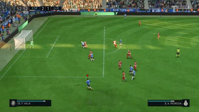 RCD ESPANYOL 3-2 GIRONA FIFA23LALIGASIMMATCH MATCHDAY 16 22-23 смотреть онлайн