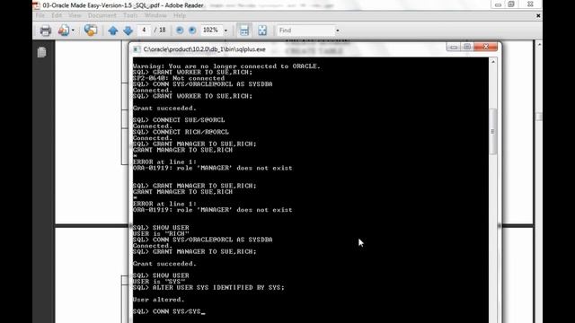 03-Oracle-SQL-CONTROLLING-USER-ACCESS смотреть онлайн