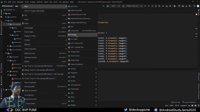 Affirmations App (Lists, Packages & Recycler View) | Session 6 | Android Study Jams 2020 смотреть онлайн