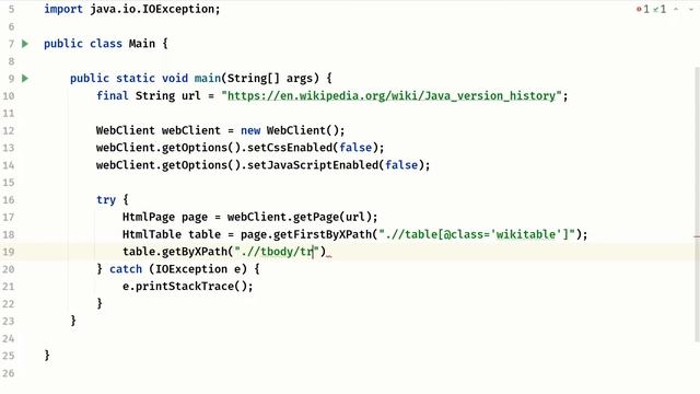 Web Scraping in Java смотреть онлайн