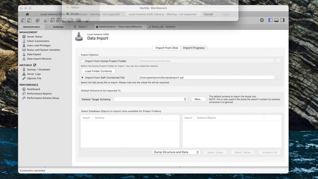 MySQL Workbench Export and Import Data смотреть онлайн