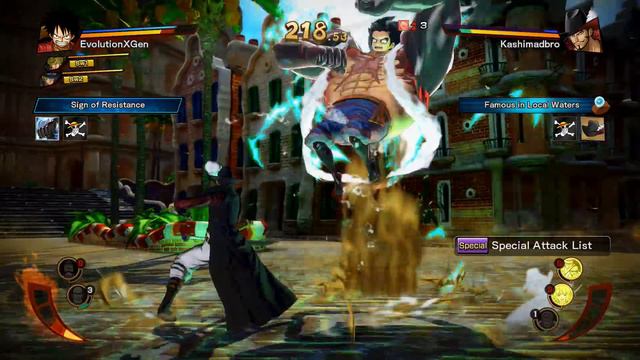 One Piece Burning Blood Mihawk Online Ranked Matches 1 Vs 3