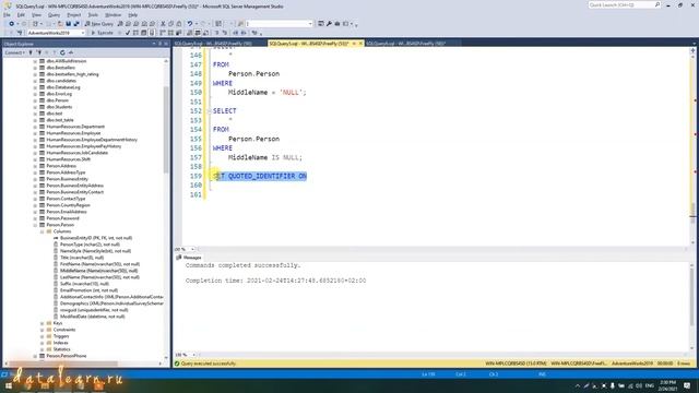 29.1 Хранимые процедуры. Вычисляемые столбцы. Пользовательские функции. Транзакции, обработка ошибо смотреть онлайн